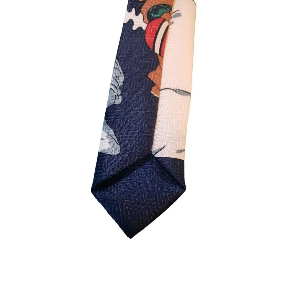 Kissa Christmas Tie Holiday Santa Claus Football Reindeer Funny Sports Funny Men